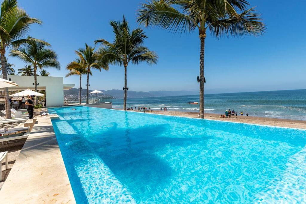 Harbor 7010 By Moikkarentals Beachfront 600Mb Wifi Puerto Vallarta Extérieur photo
